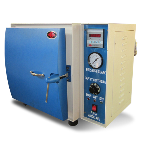 Flash autoclave